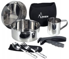 Stainless Steel Cooking Set 1 Person